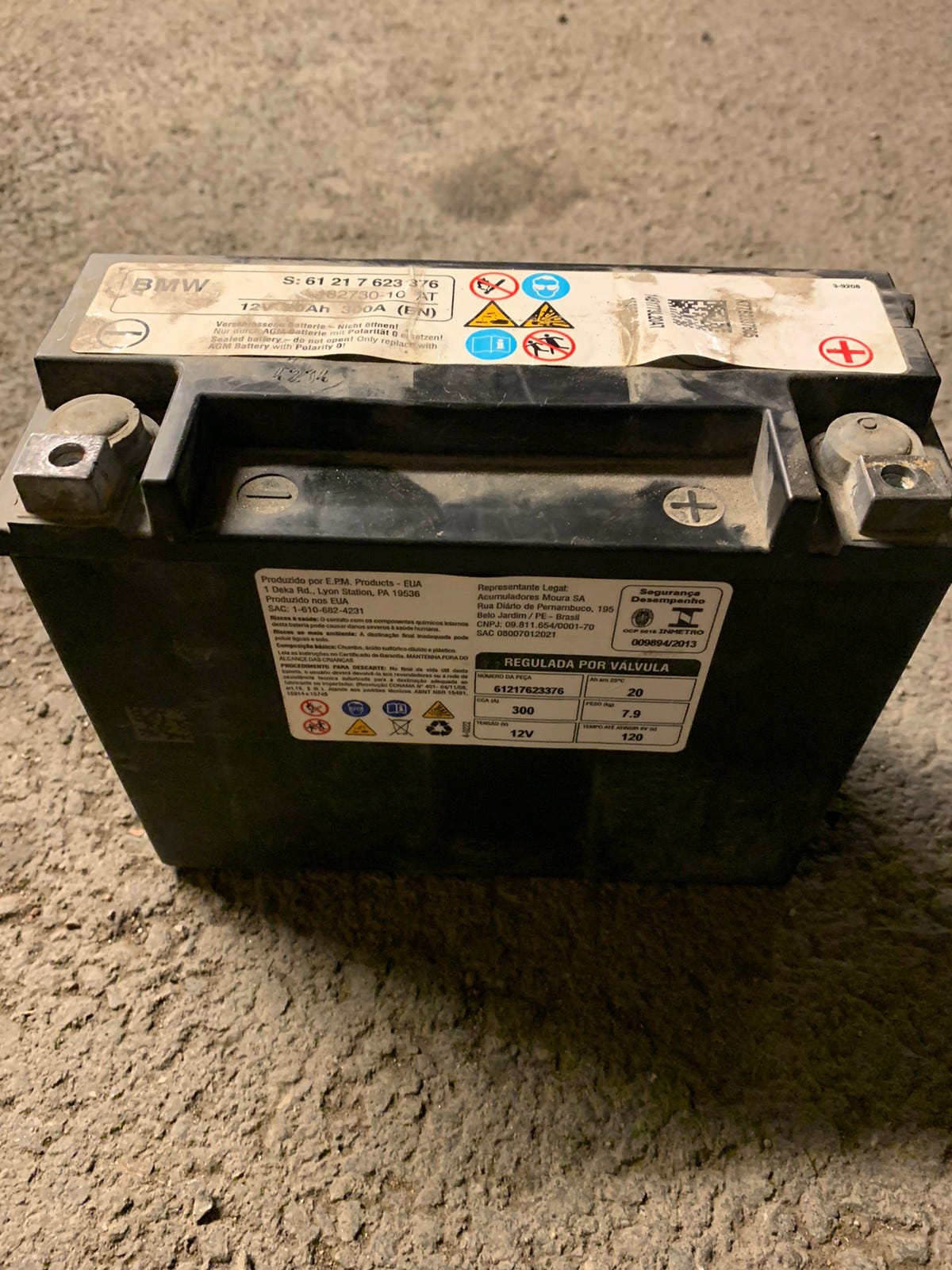 bmw i3 12v batteri 20 ah FINN