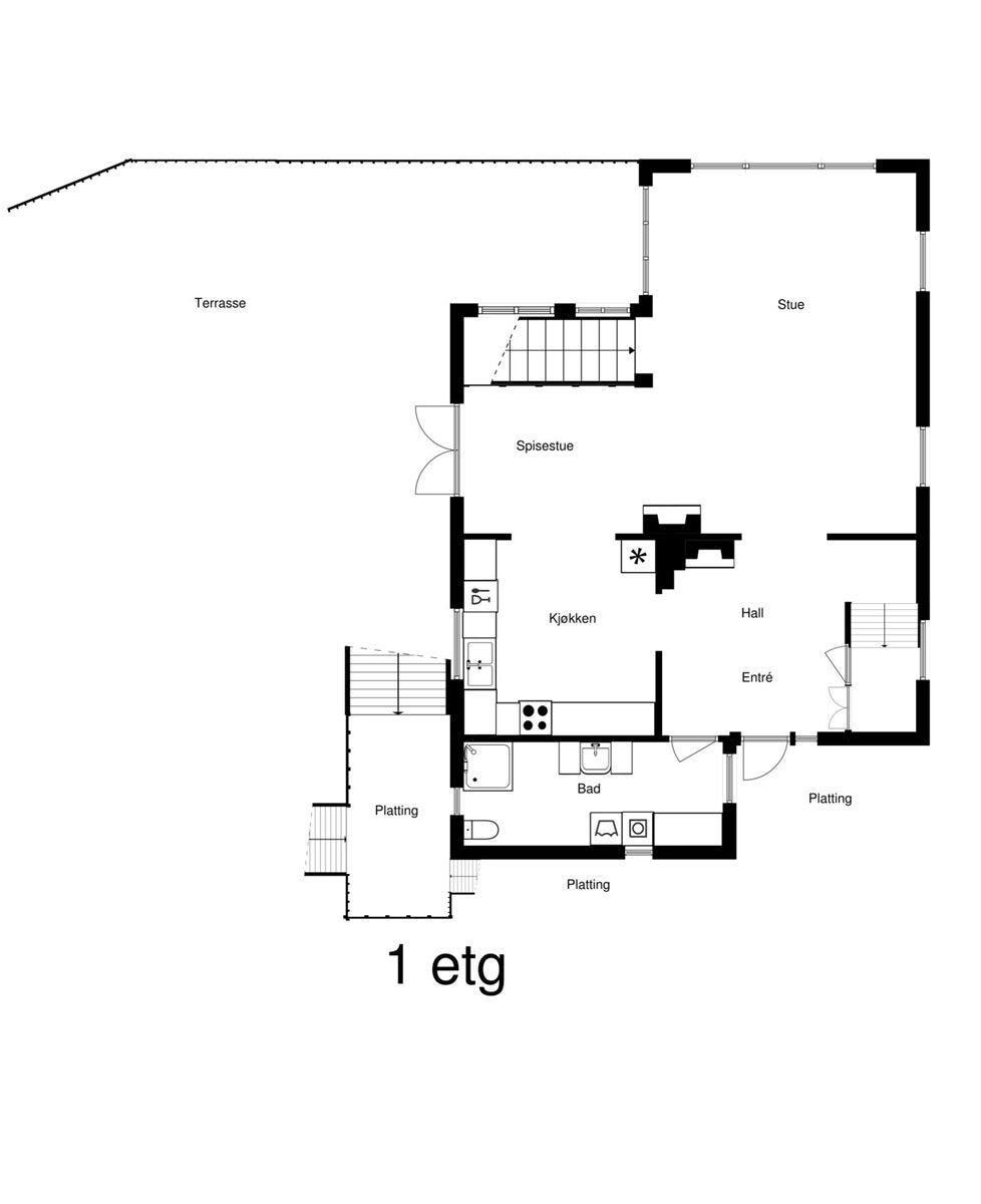 Hovedetasjen i hovedhuset Galleribilde