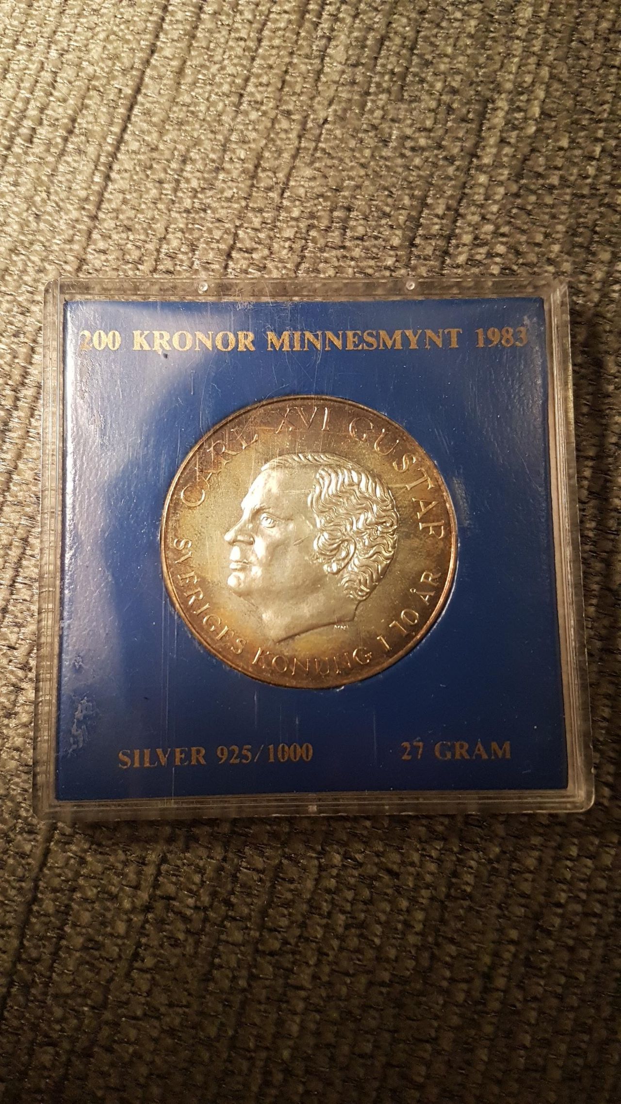 200 Kr Minnemynt Sverige 1983 Finn Torget