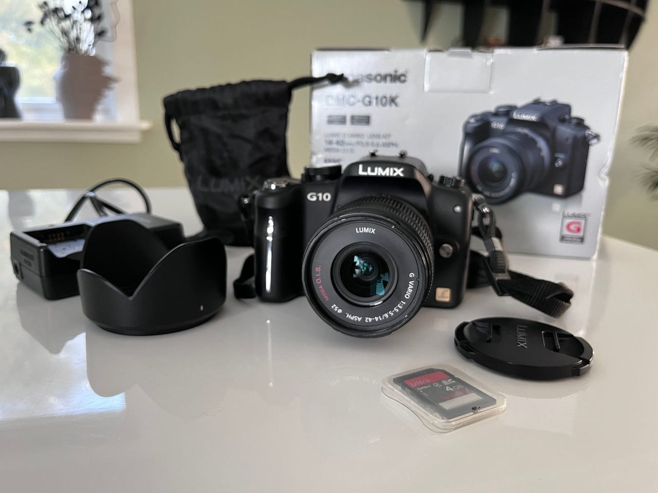 Panasonic Lumix DMCG10K speilreflekskamera FINN