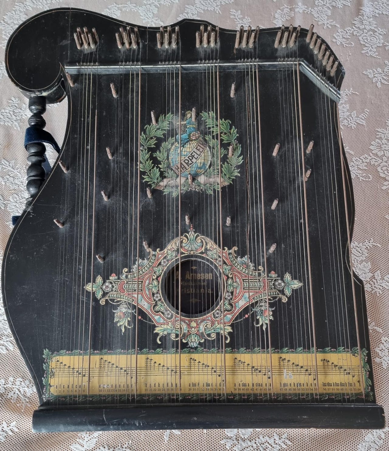 Harpeleik Zither FINN