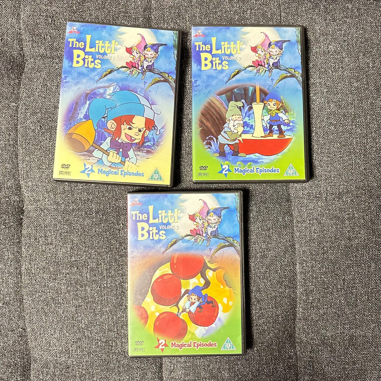 The Littl' Bits Vol. 1-3 på DVD (Japansk Anime) - FINN.no