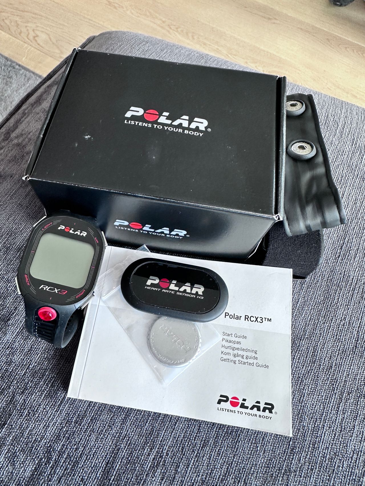 polar pulsklokke rcx3