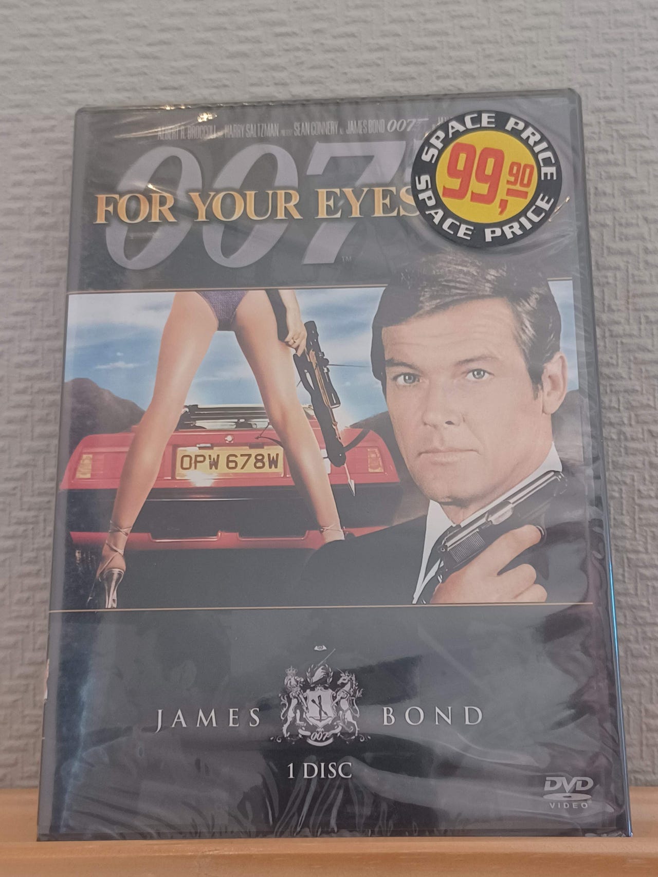 James Bond For Your Eyes Only Action / Thriller (DVD) 3 filmer for 2 FINN