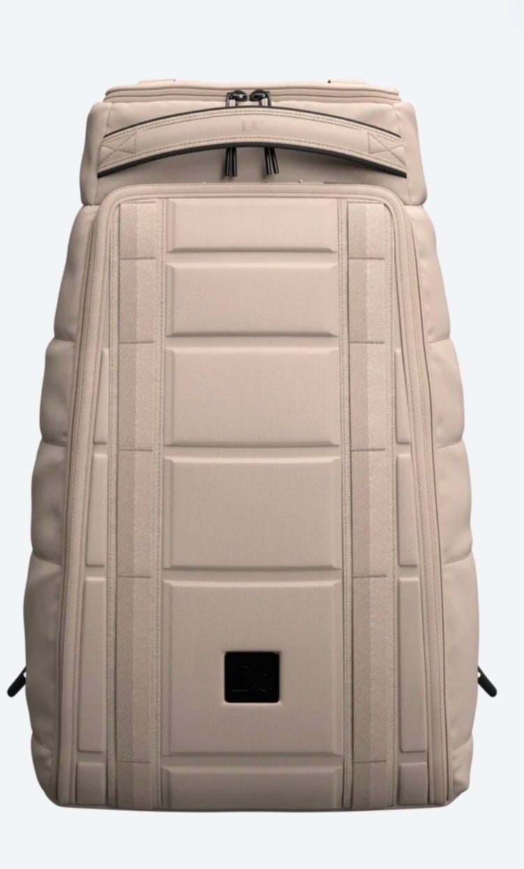 Douchebag (DB) 25L beige. Helt ny og (The hugger) FINN