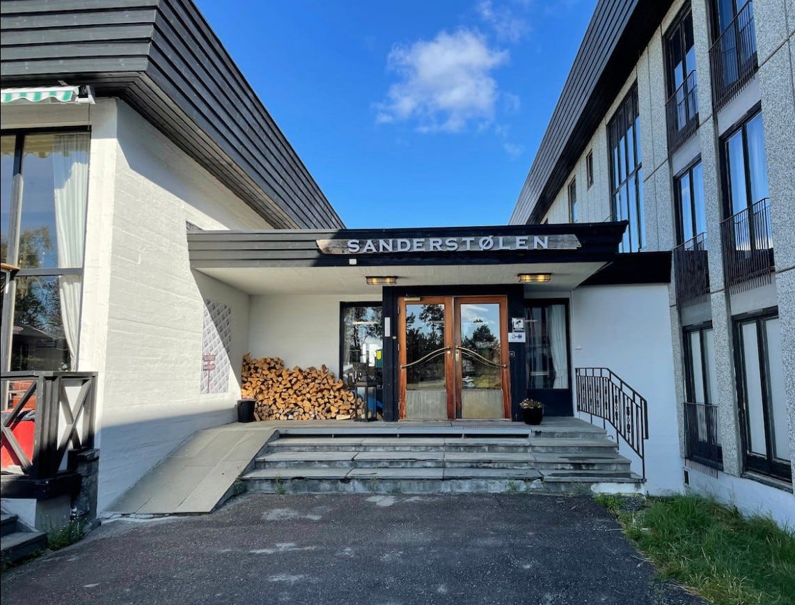 Inngang til hotellet Galleribilde