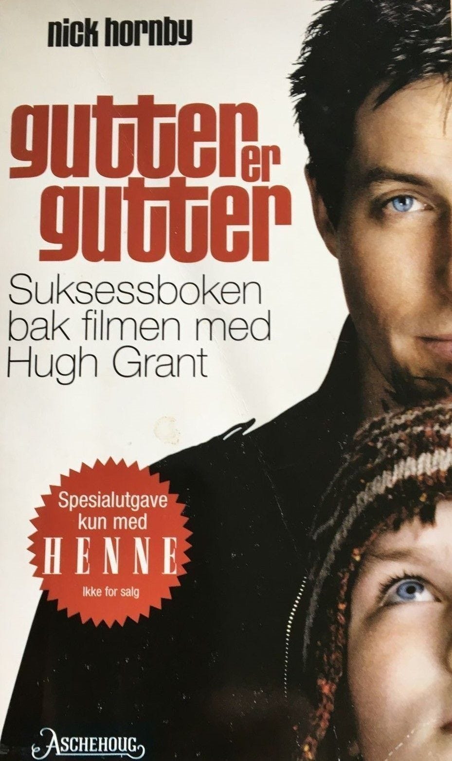 Nick Hornby "Gutter er gutter". Paperback FINN