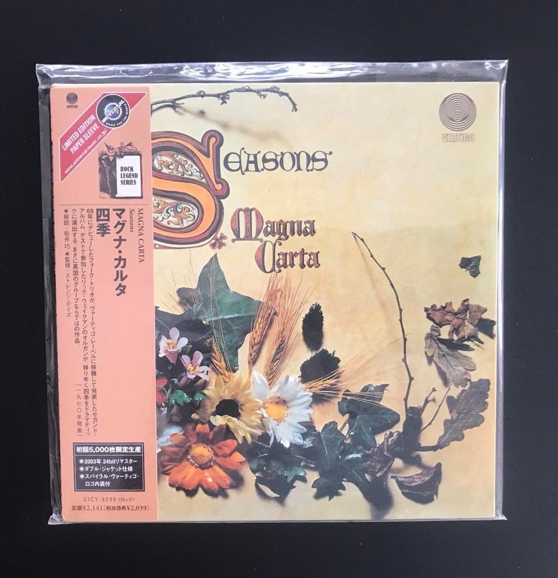 MAGNA CARTA Seasons JAPAN MINI LP CD - NY! | FINN torget