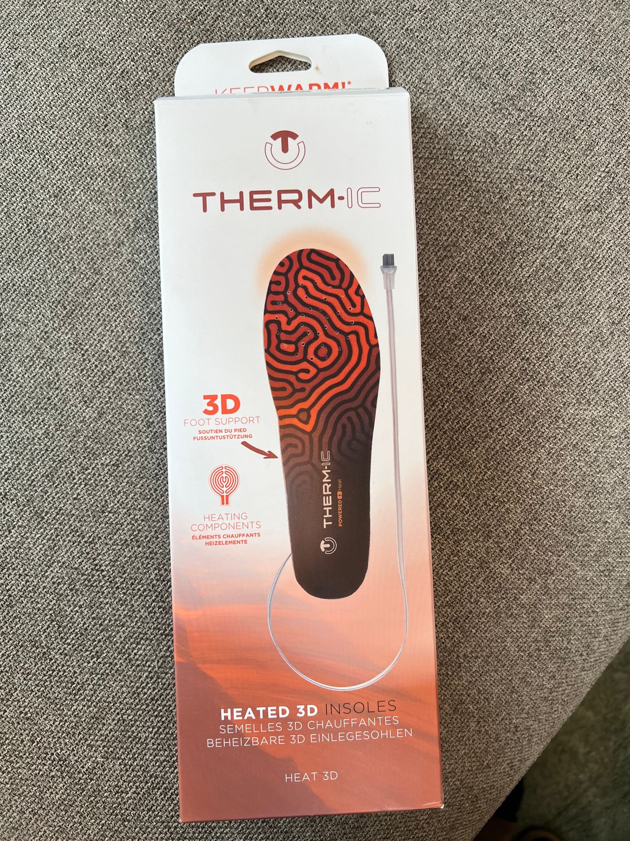 Semelle chauffante Therm-Ic Heat 3D