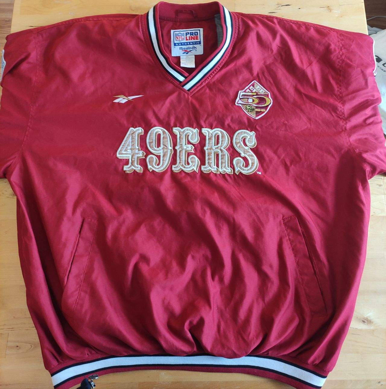 Vintage Distressed San Francisco 49ers by Reebok Sweatshirt 