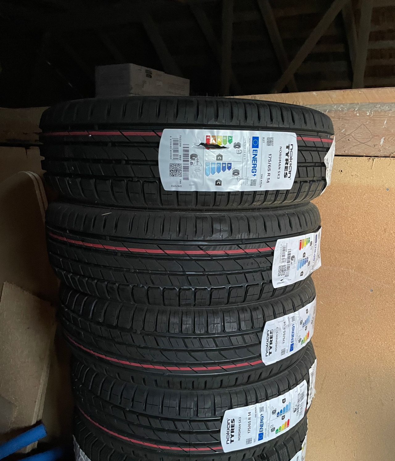 Helt nye Nokian Nordman SX3 dekk 175/65R14 prod 2022 | FINN torget