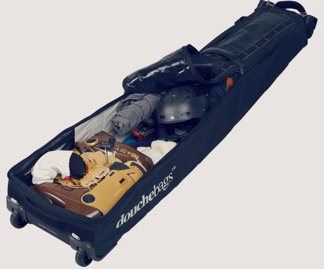 Douchebag ski bag / db / snowroller FINN