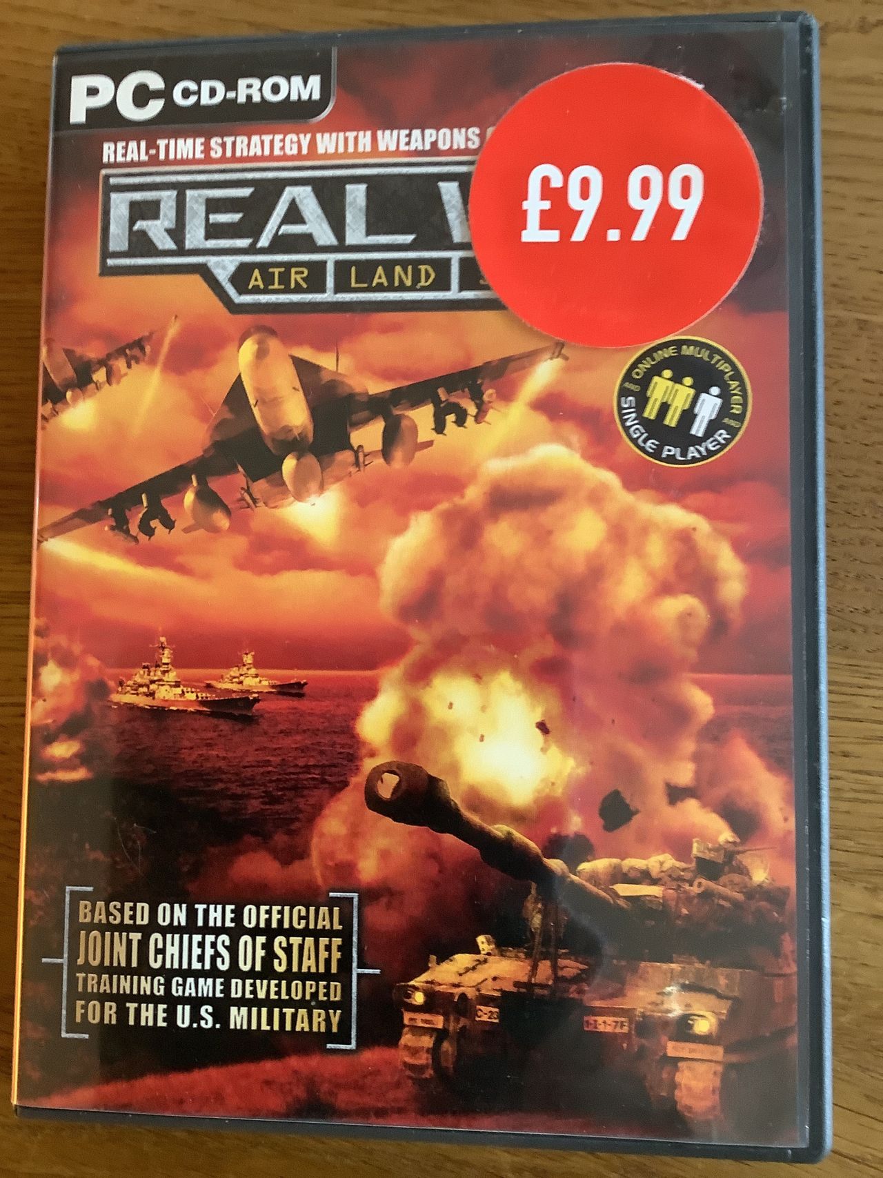 REAL WAR Air/Land/Sea Real-time PC-SPILL strategy with weapons of military  | FINN torget