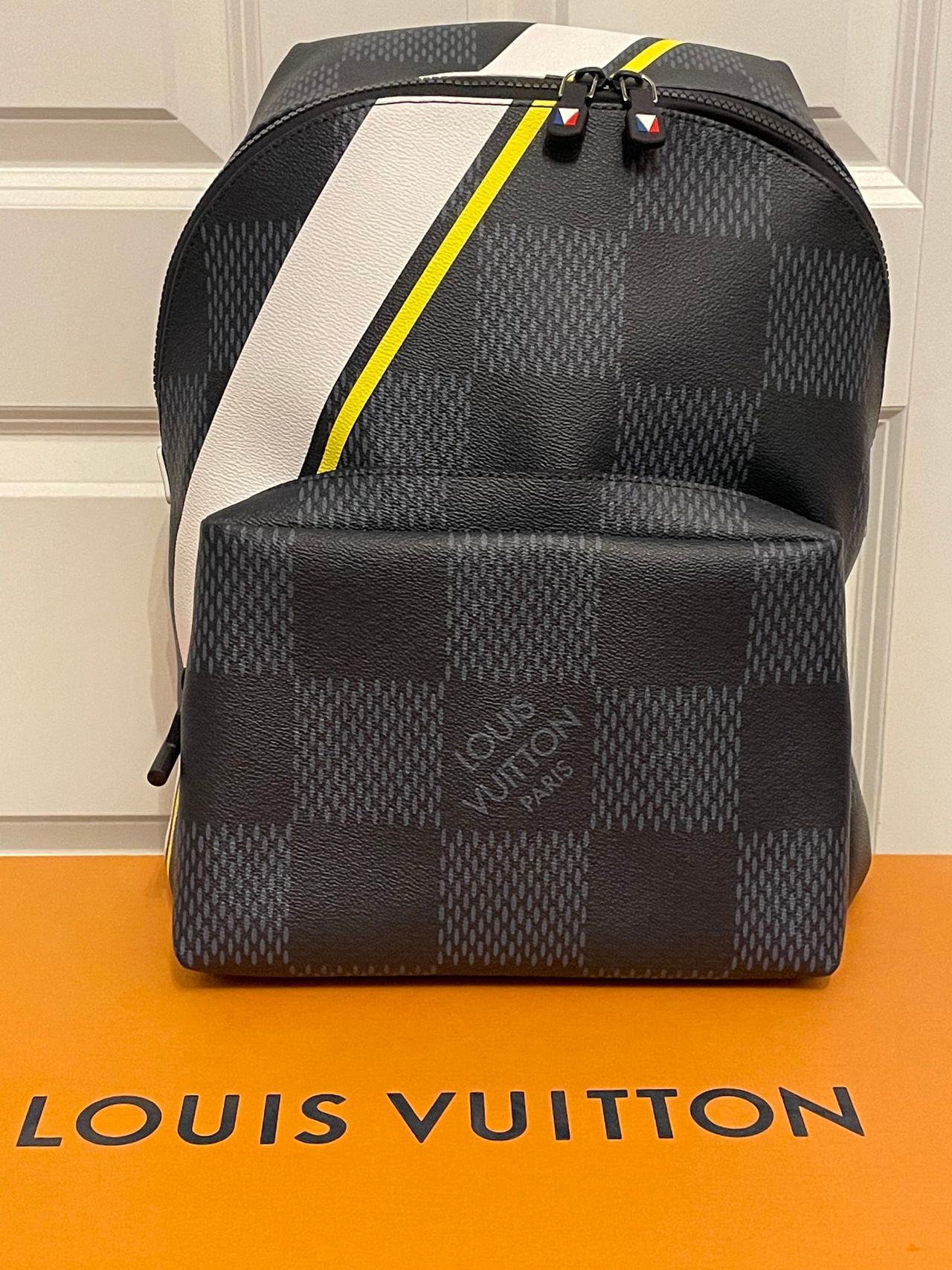 Louis Vuitton Apollo Backpack in Latitude Damier Cobalt, America's