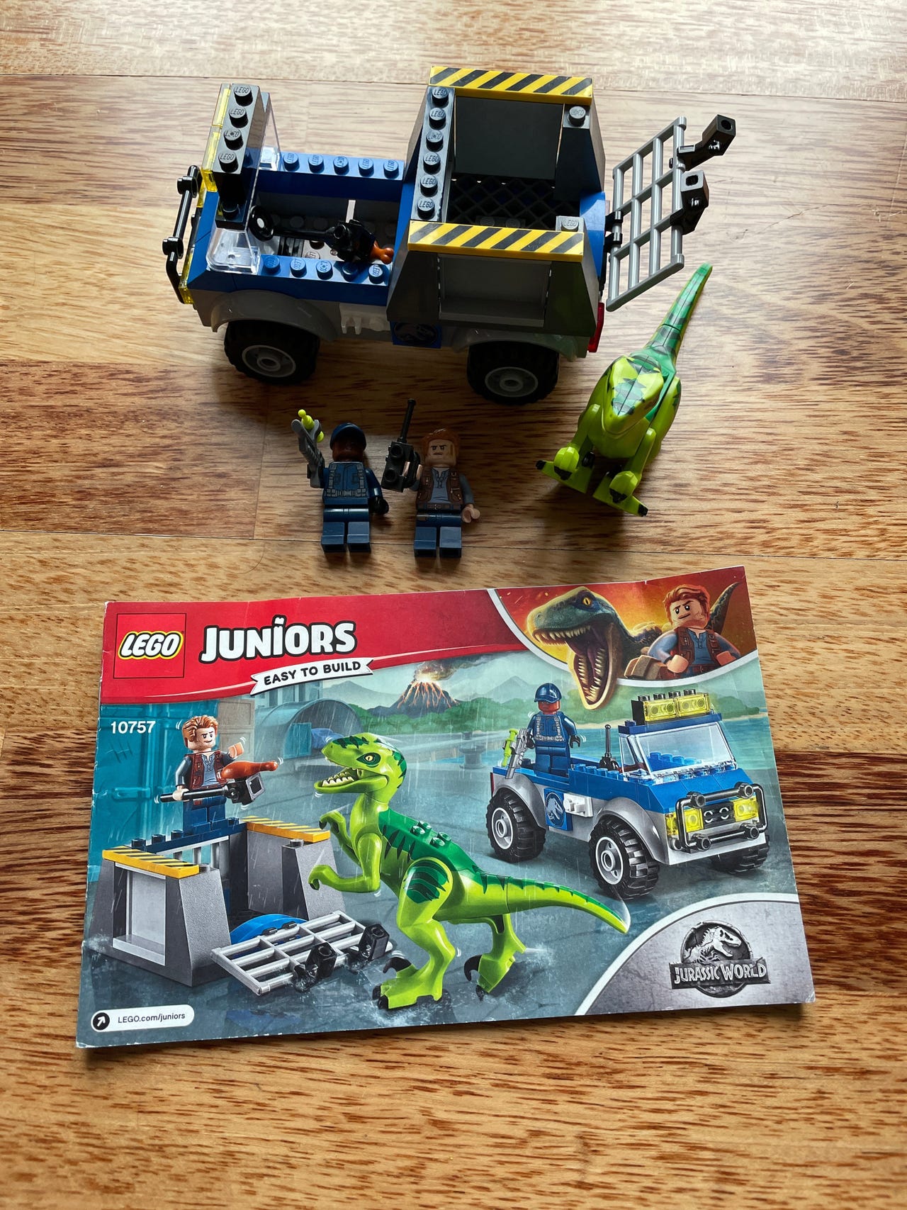 Lego 10757 Lego Jurassic Junior Lego Jurassic World Raptor Lego