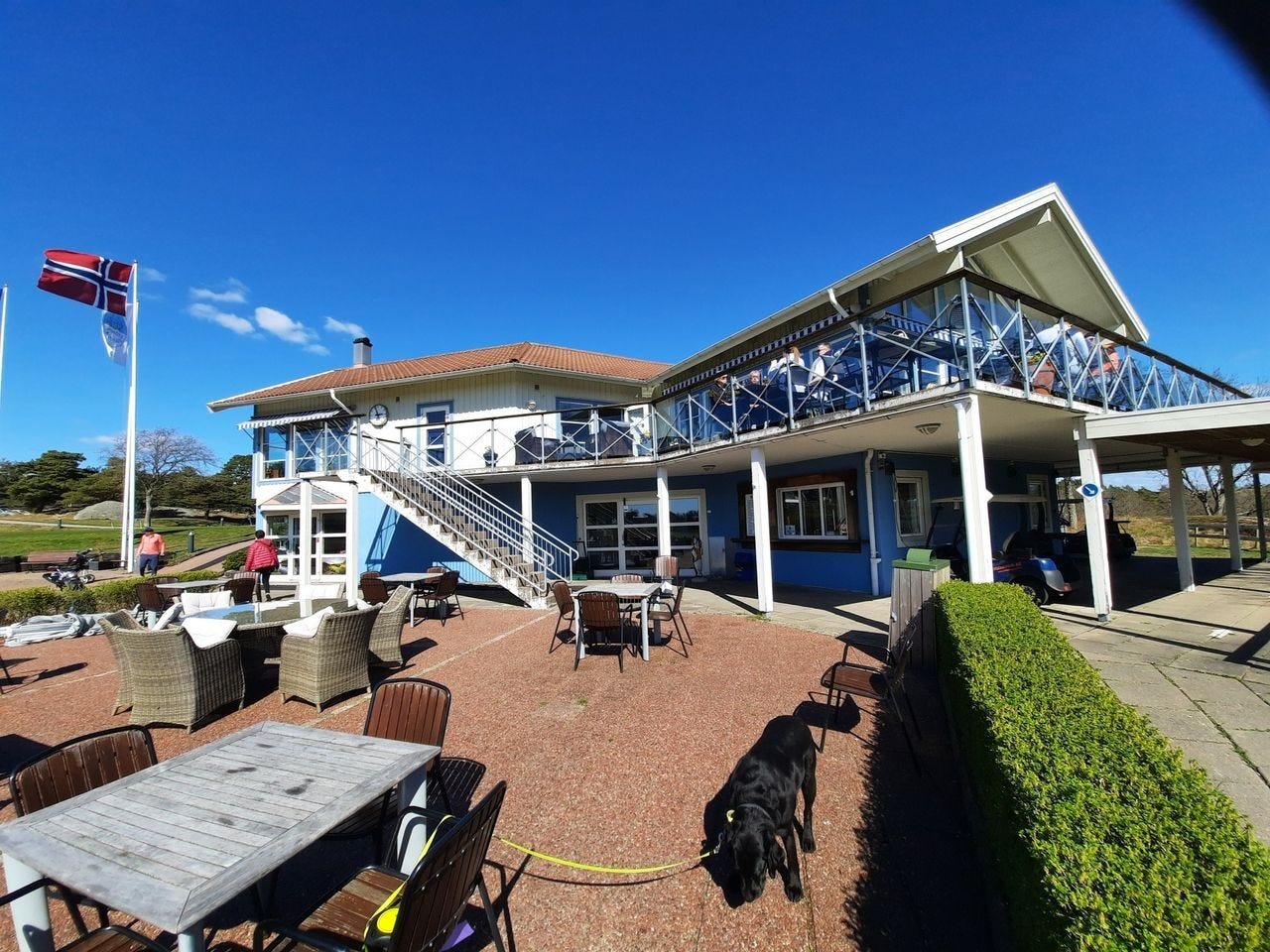 Strømstad Golfklubb, med god og rimelig mat på Golf-krogen Galleribilde