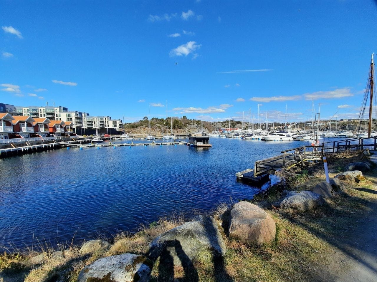 Nydelige kyststier Galleribilde