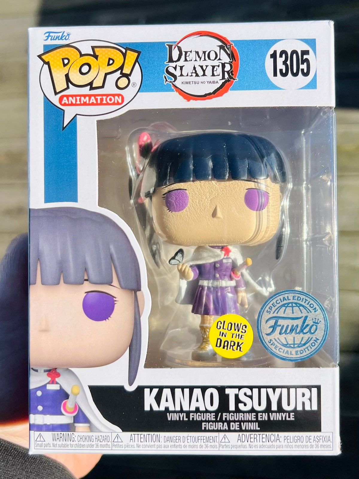 Funko POP! Demon Slayer: Kimetsu no Yaiba - Kanao Tsuyuri (GITD