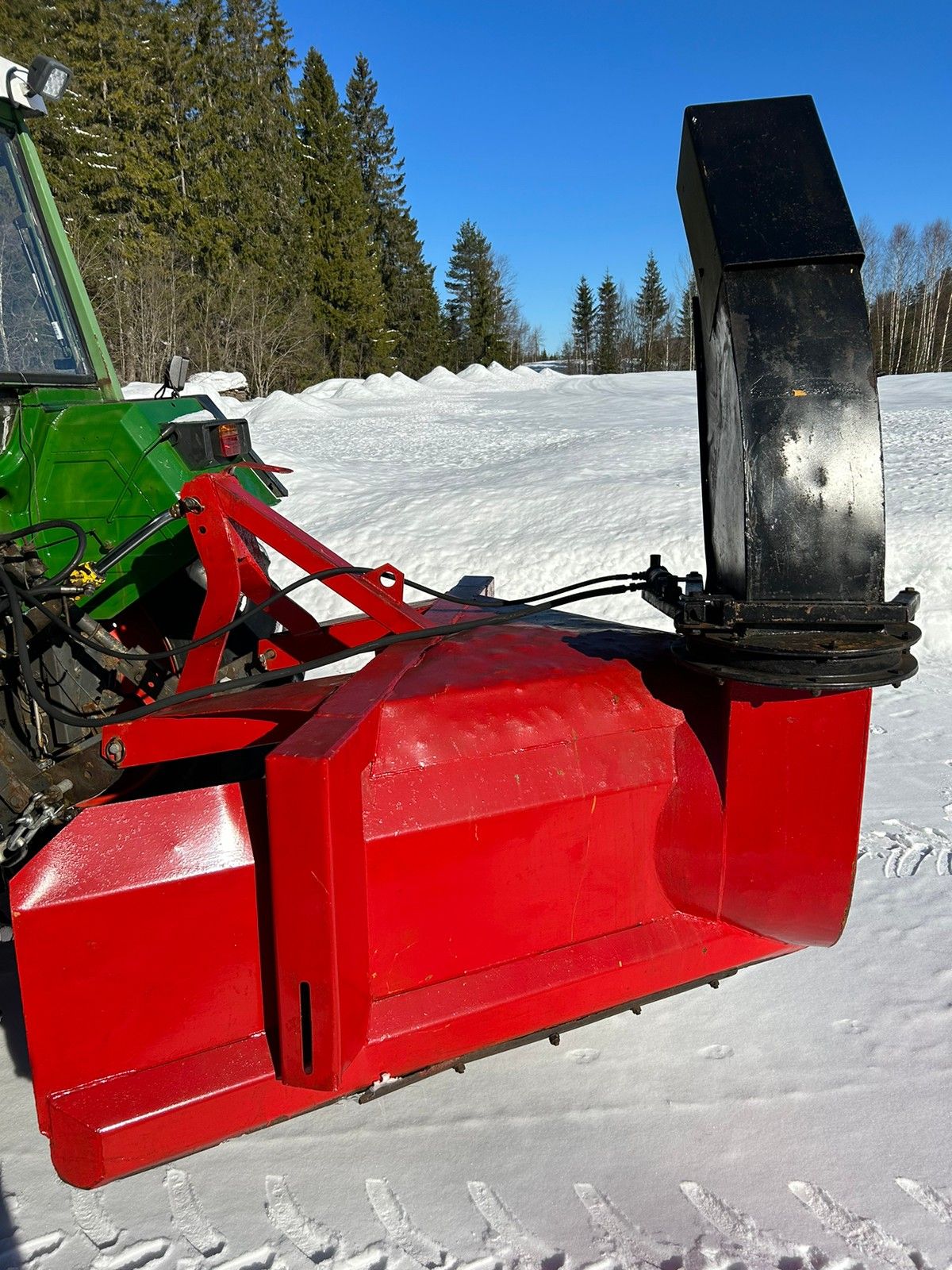 Traktor Snøfreser Finn Torget 8305