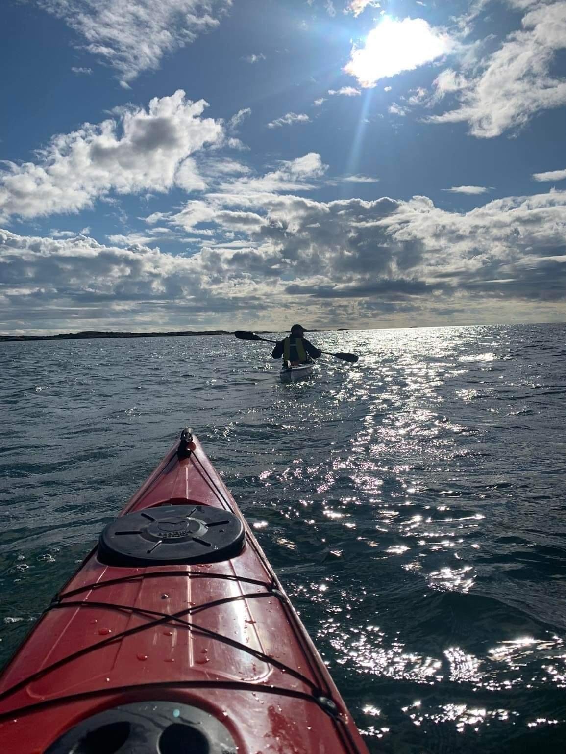 Flotte forhold for padling Galleribilde