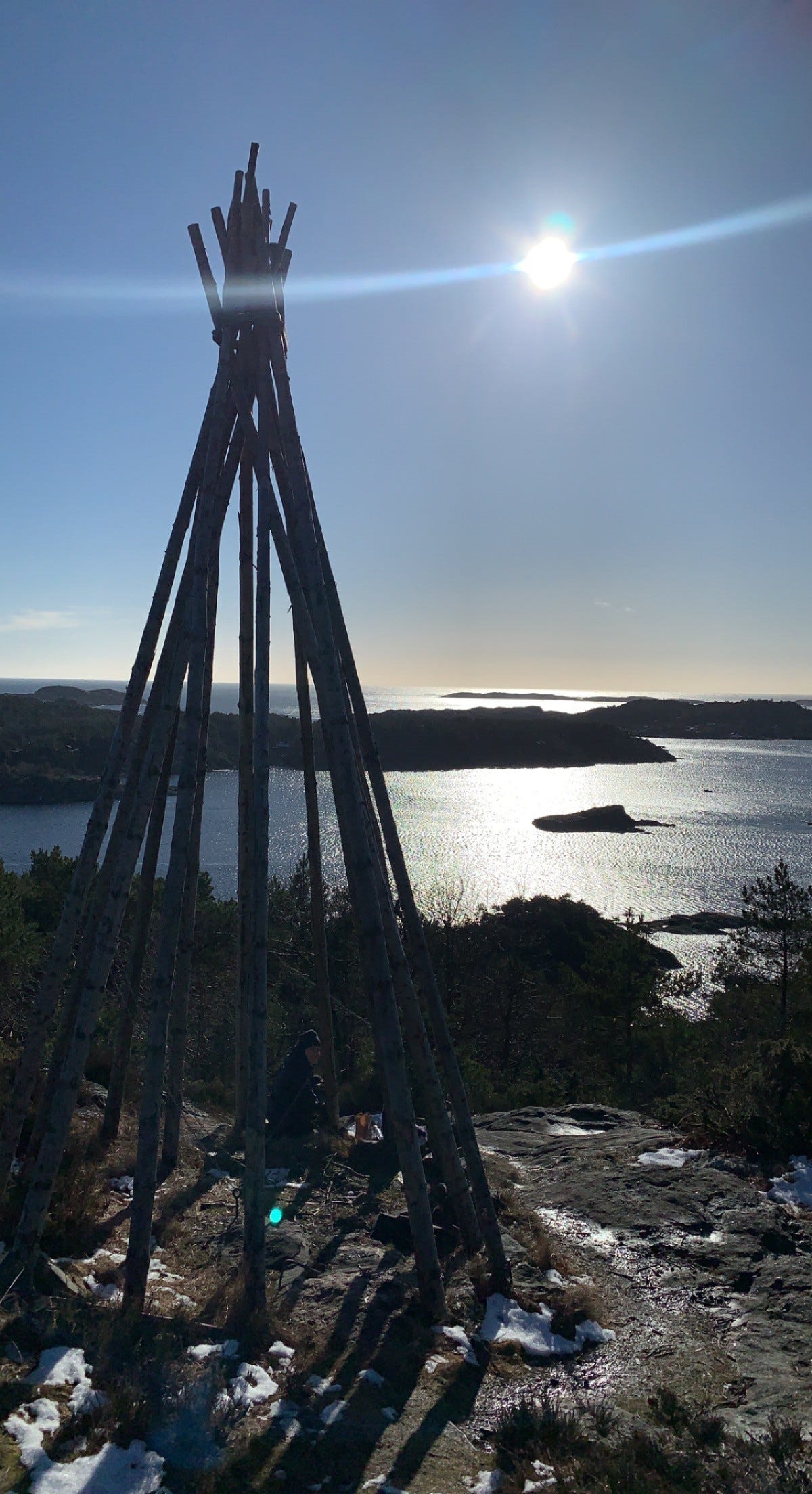 Årosveden ca 1,5 km gåtur fra hytta Galleribilde