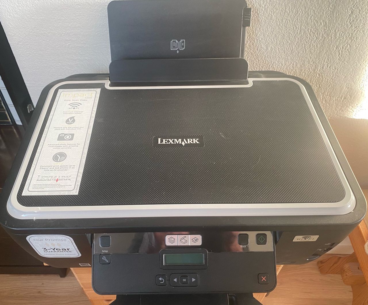 Printer Lexmark Impact S305 + 5 blekkpatroner FINN