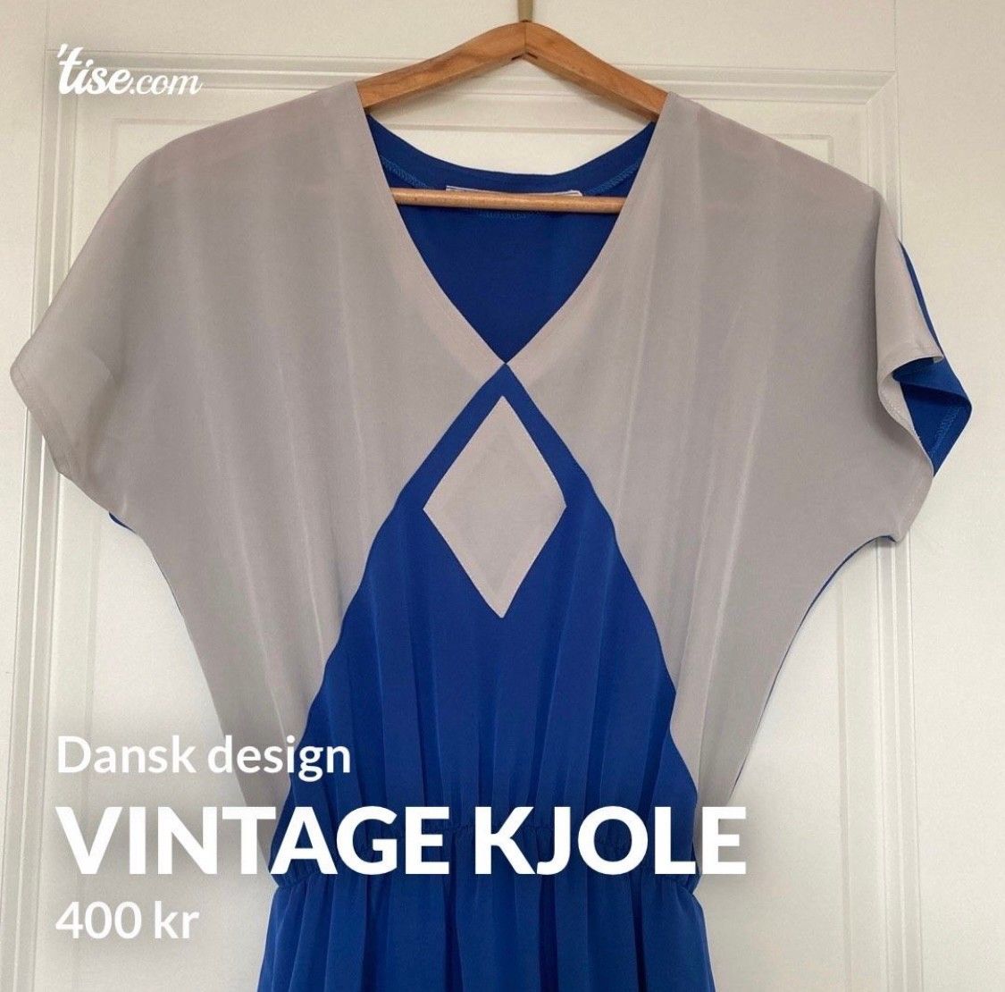 øre hånd katastrofe Vintage kjole dansk design | FINN torget