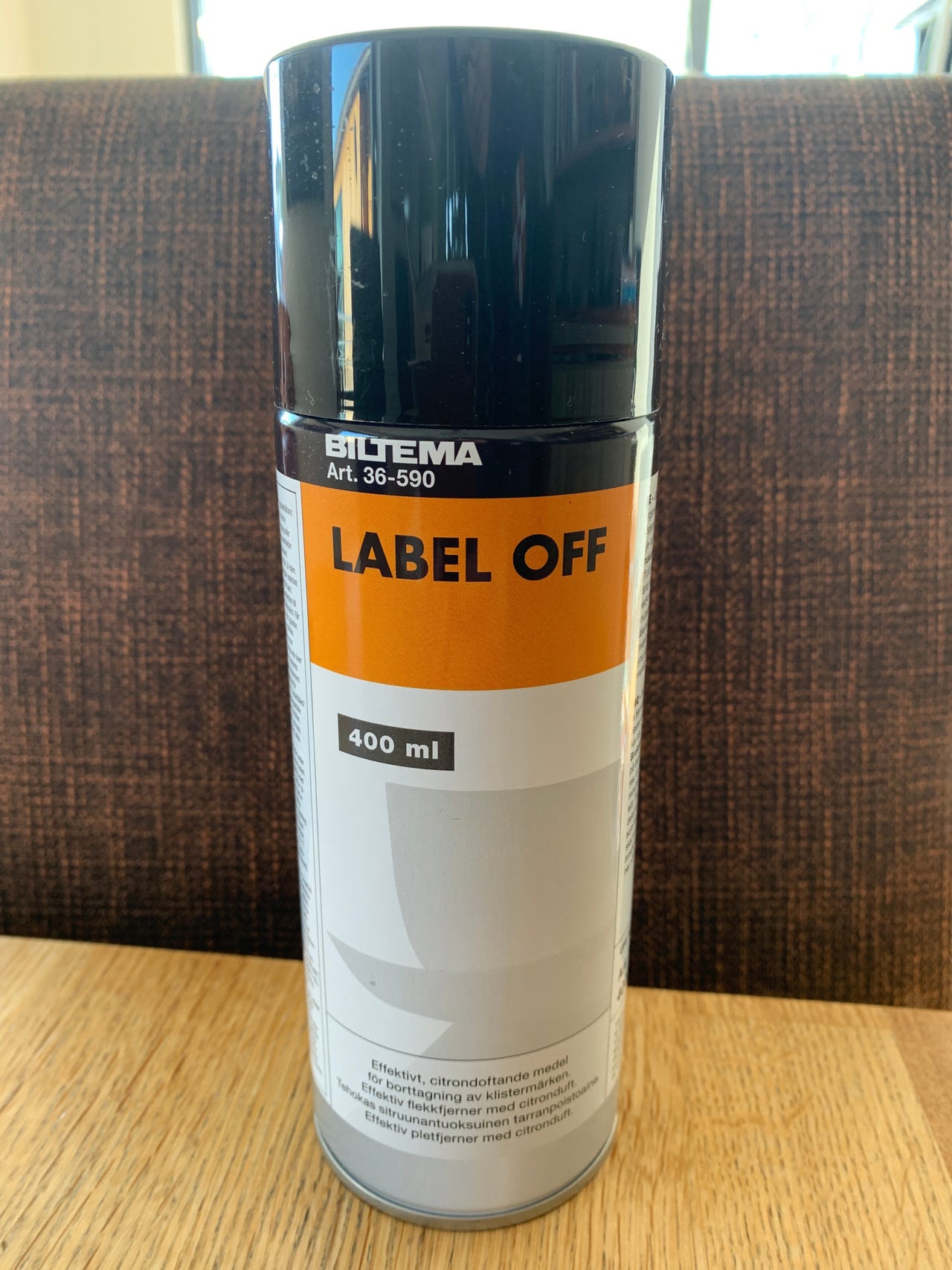 Label Off (400ml fra Biltema) | FINN torget