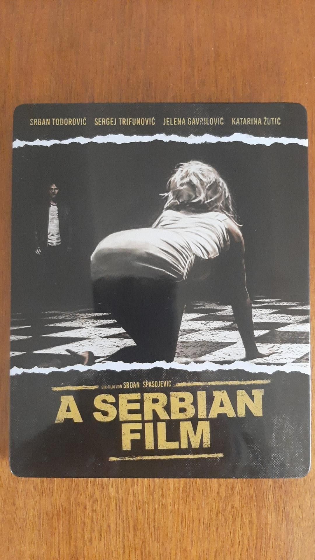 A SERBIAN FILM Limited Edition Bluray STEELBOOK + DVD & SOUNDTRACK