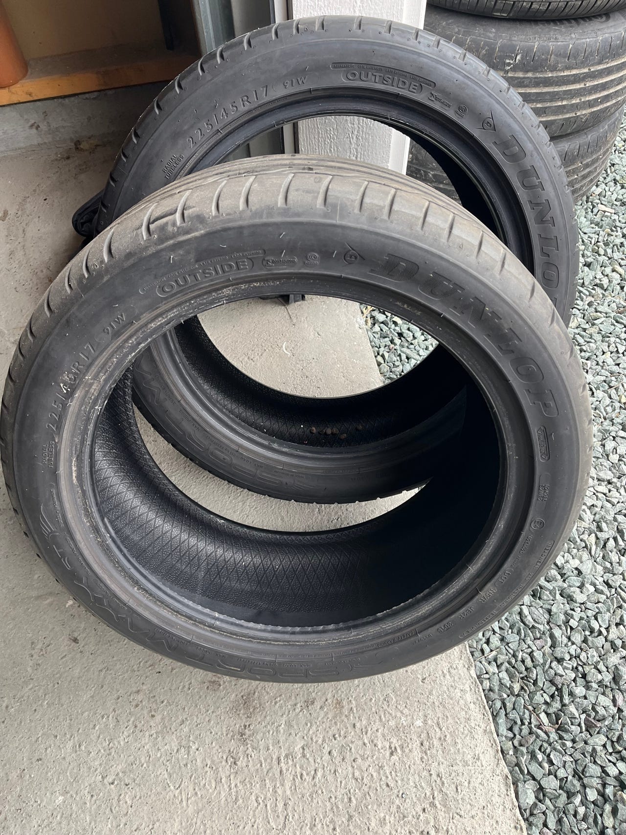 2 stk sommerdekk 225/45-17 | FINN torget