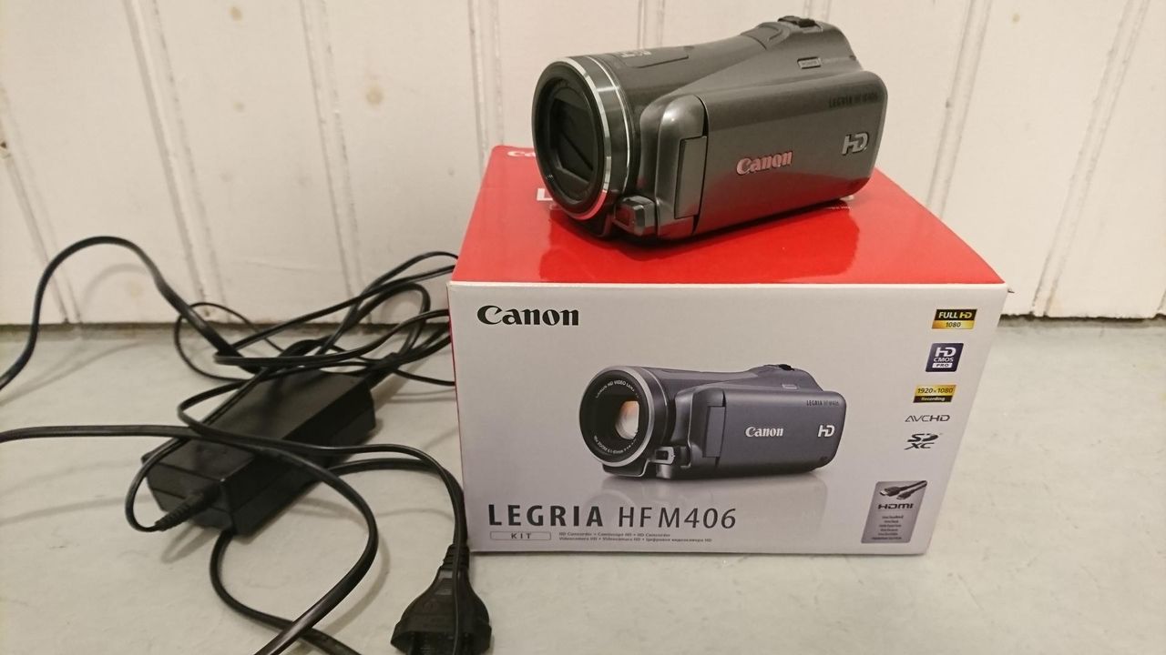Canon Legria HF M406 videokamera | FINN torget
