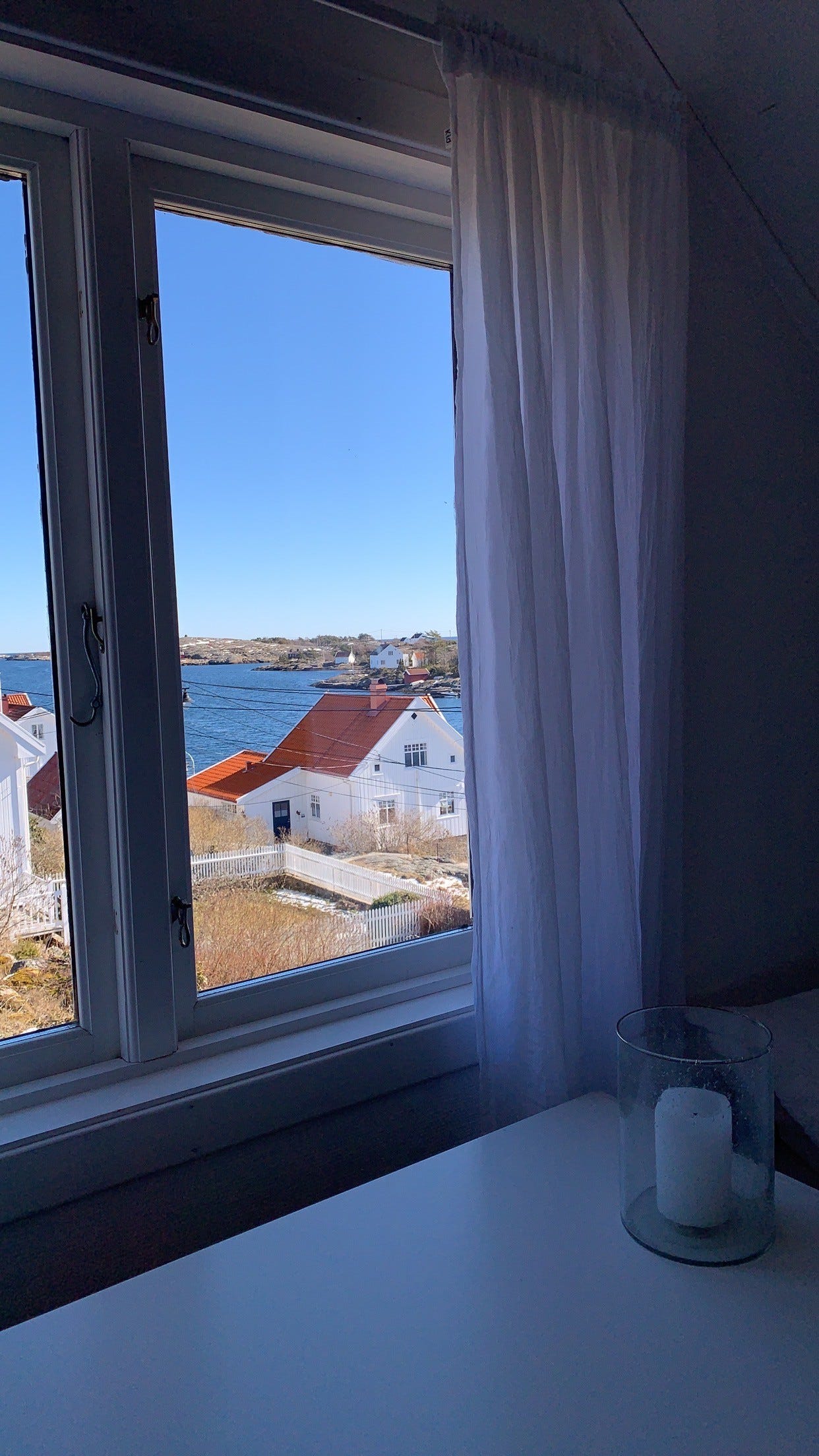 Utsikt fra soverom Galleribilde