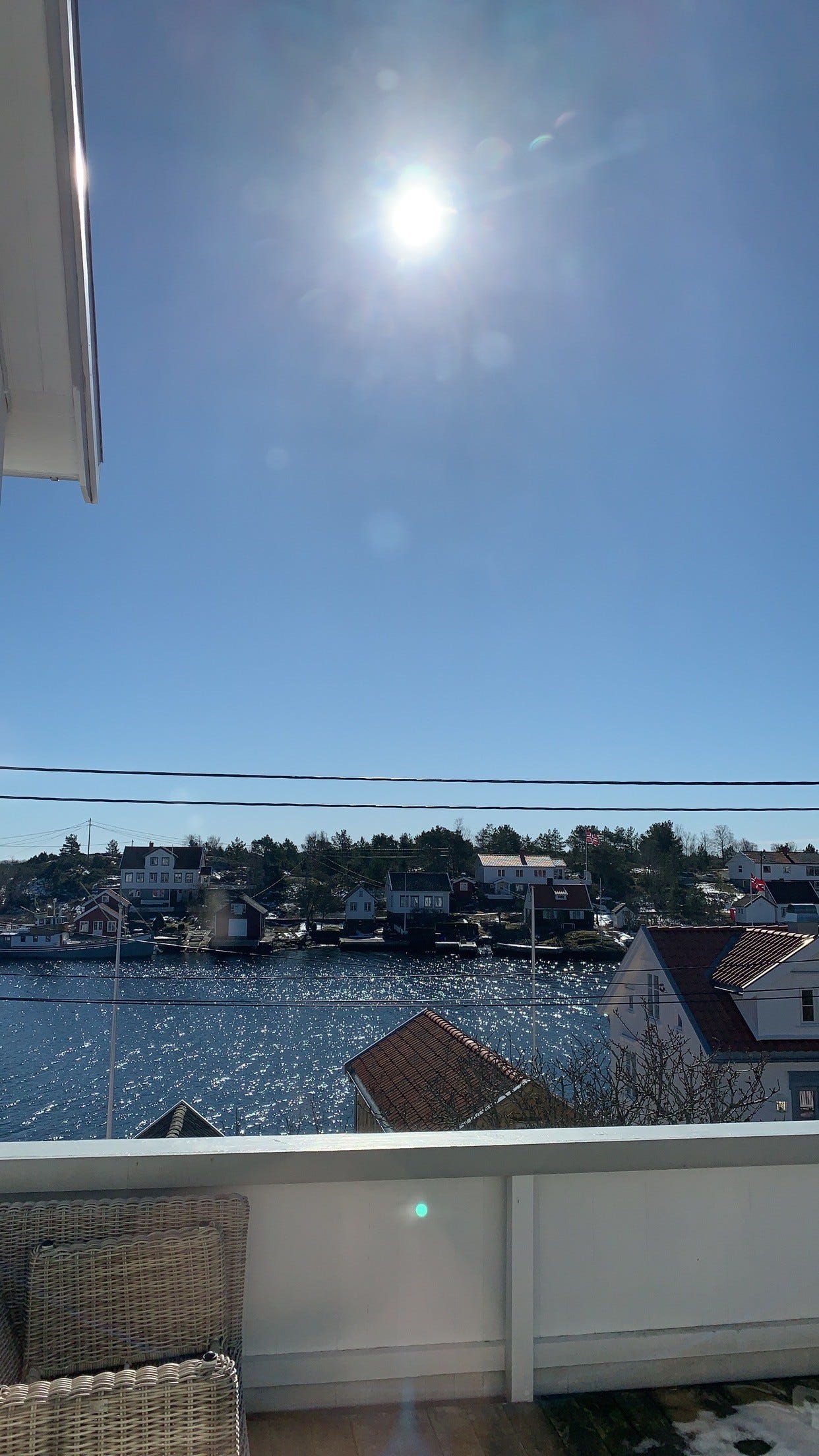 Sol på verandaen Galleribilde