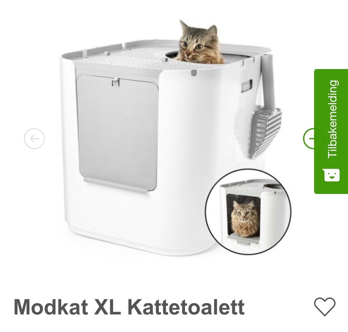 Modkat XL kattetoalett FINN