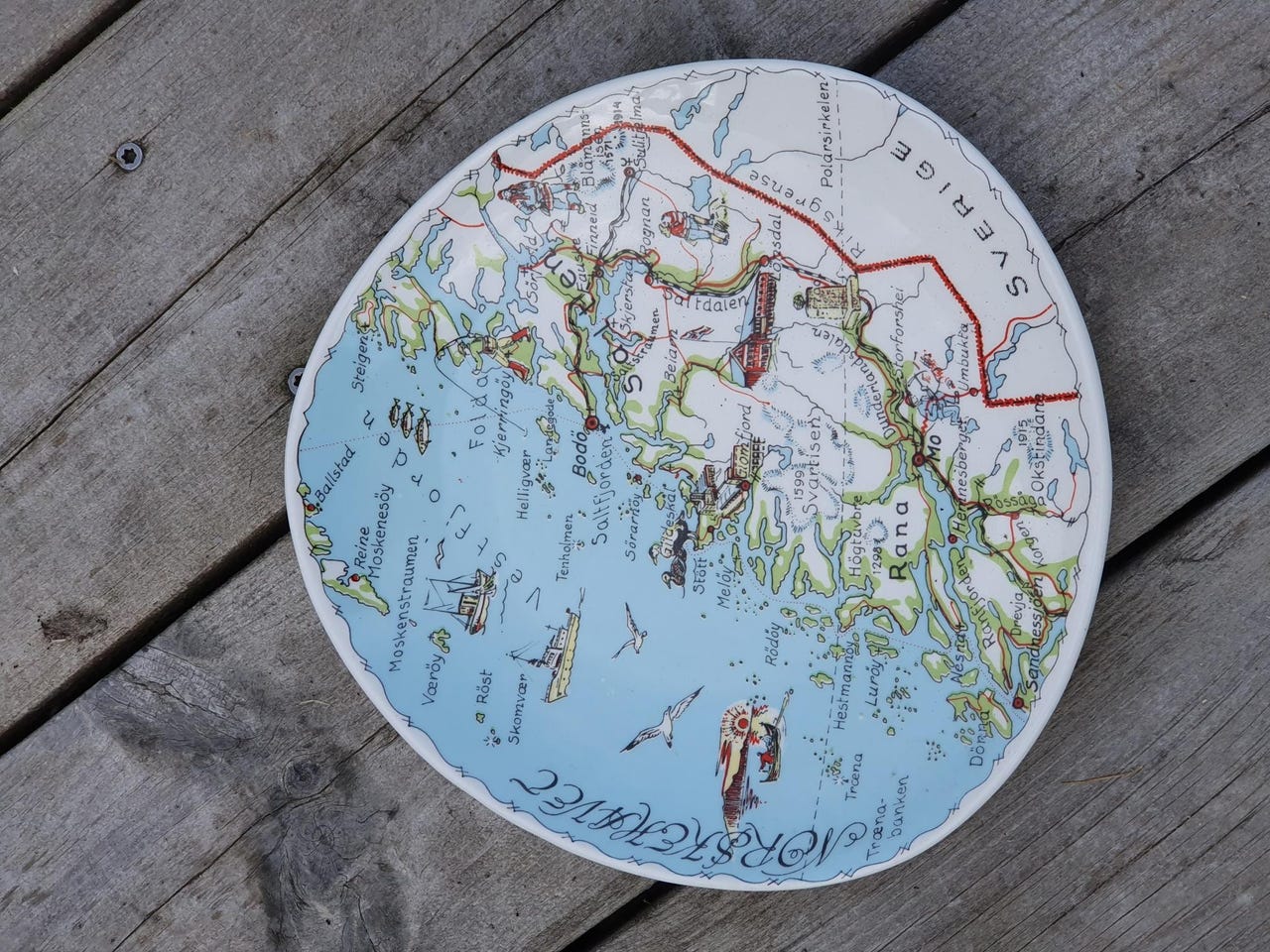 Figgjo Tallerken Med Kart Over Rana Vestfjorden FINN Torget figgjo-tallerken-med-kart-over-rana-vestfjorden-finn-torget
