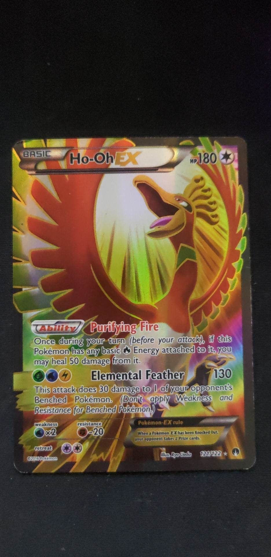 Ho-Oh EX 121/122 Full Art - Pocket Monster