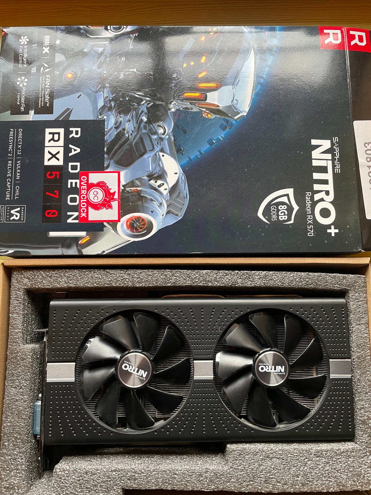 Sapphire Nitro RX570 8GB | FINN-torget