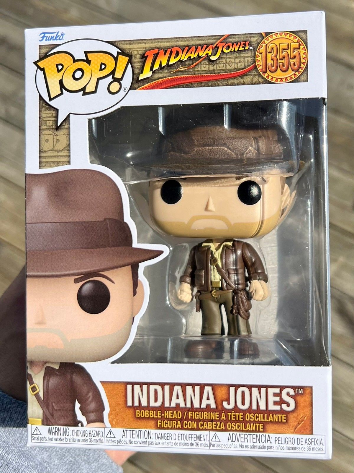 Funko Pop! Movies: Indiana Jones Raiders of The Lost Ark with Jacket