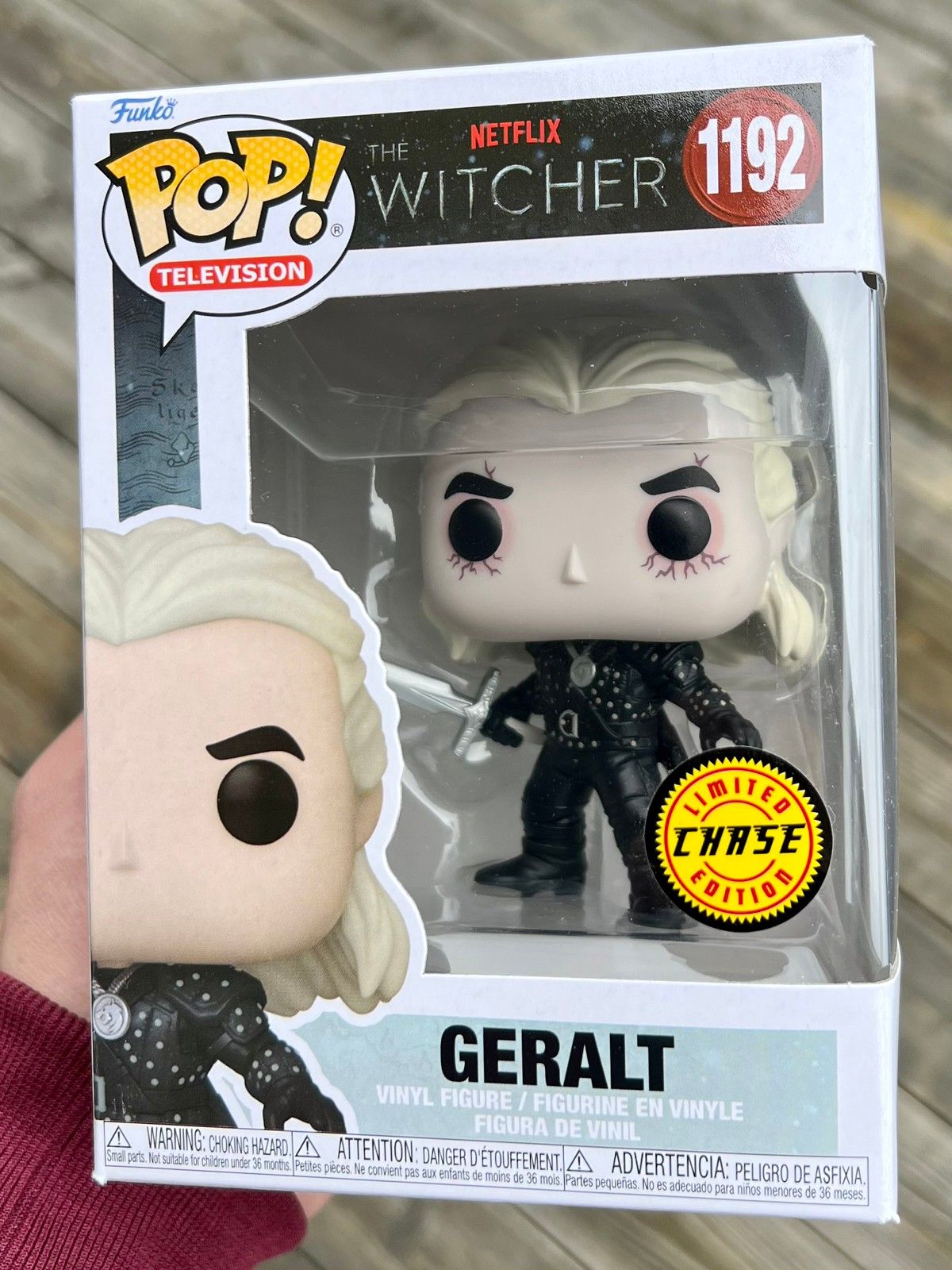 Funko pop geralt on sale de rivia