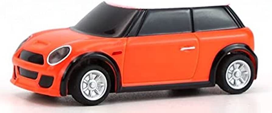 Verdens minste RC-bil: 1:76 Mini Cooper (orange) | FINN torget