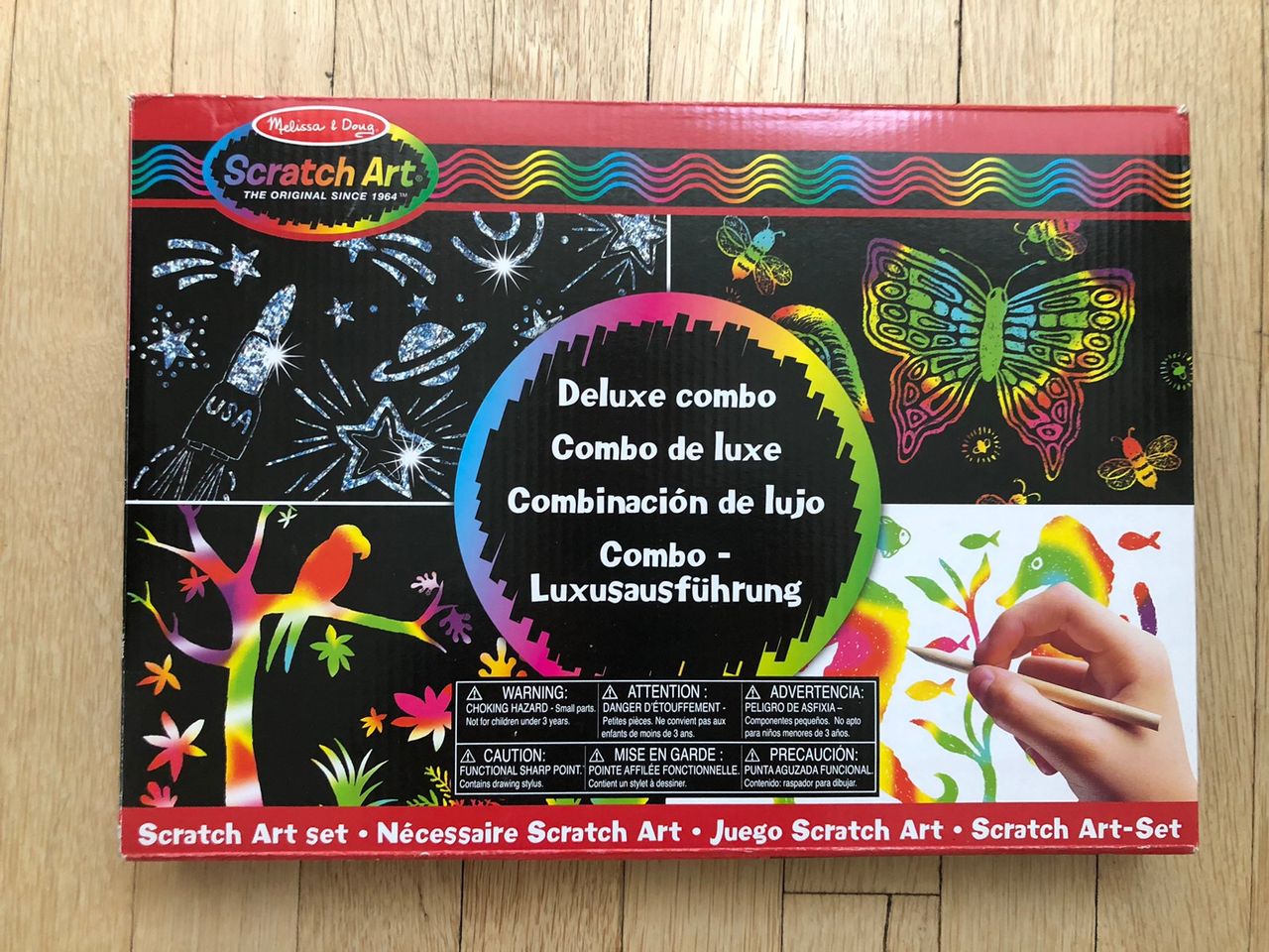 Deluxe Combo Scratch Art Set