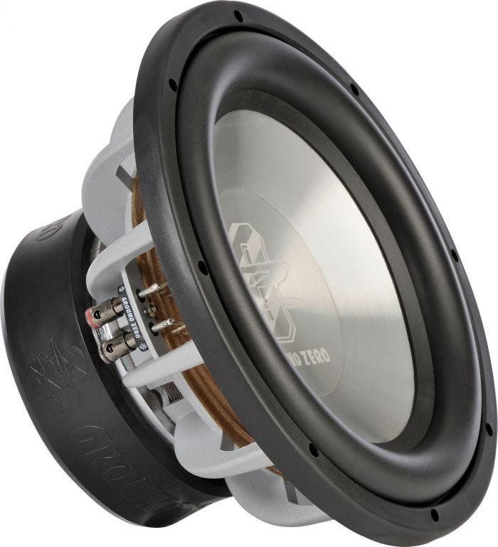 Ground Zero Hydrogen GZHW 25X 10" Subwoofer 600w RMS FINN