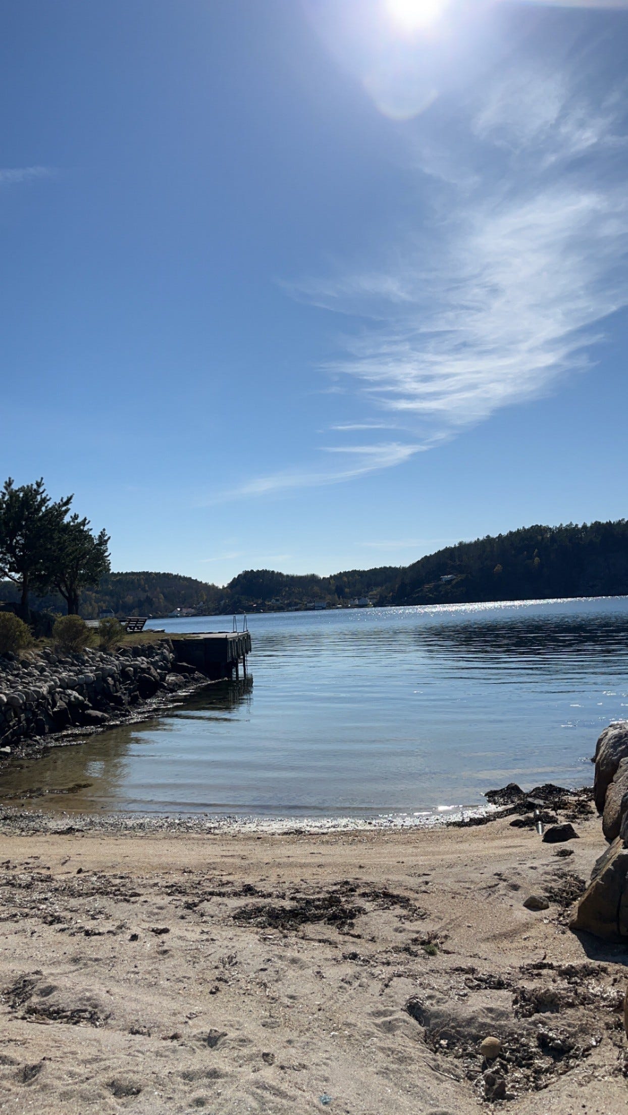 Badestrand på fellesområde i umiddelbar nærhet Galleribilde