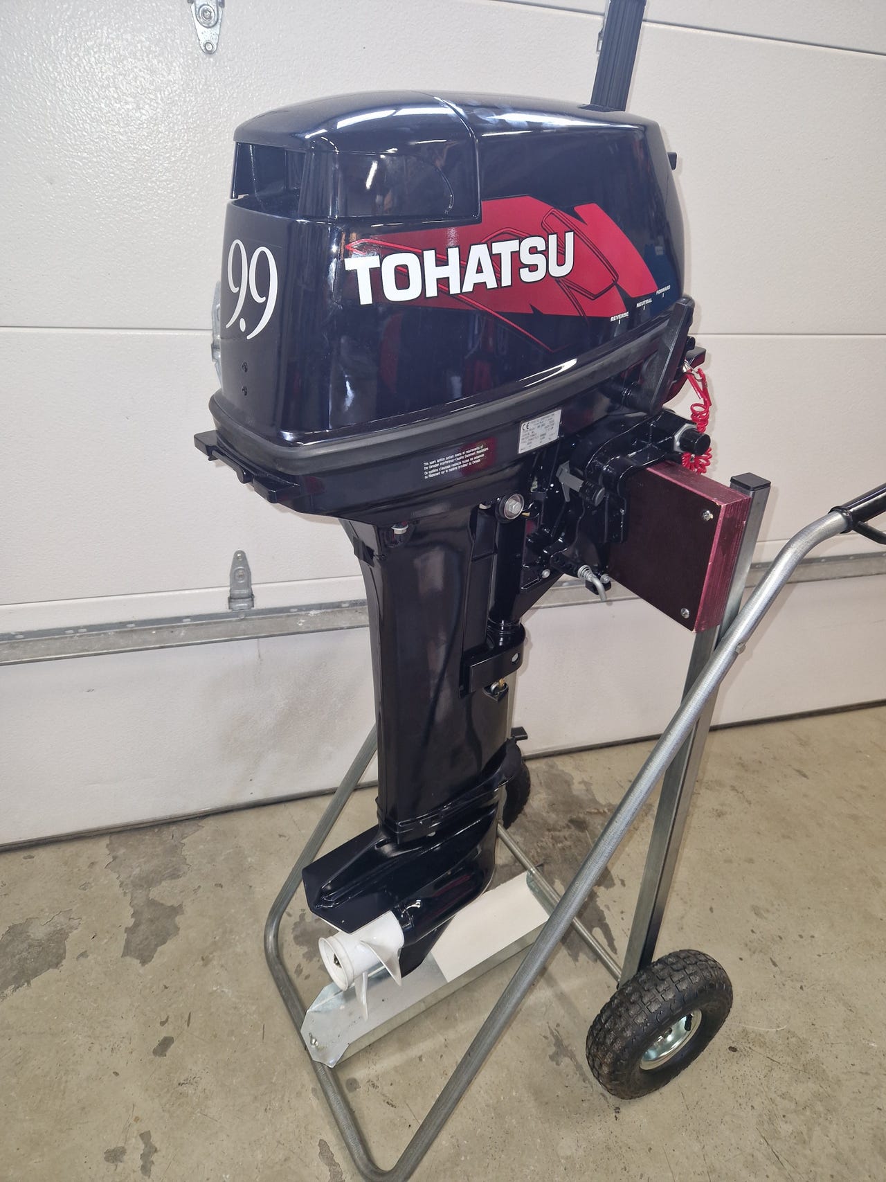 SJELDEN SJANSE Ubrukt Tohatsu 9.9/15 hk lang stamme to takt FINN.no