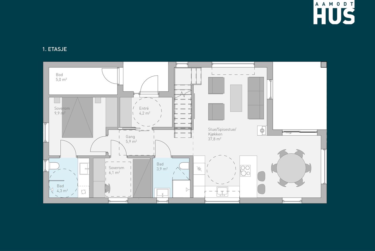 Image #6 Arkitekttegnede hytter like ved Trysnes Marina – Mulighet for leie av båtplass