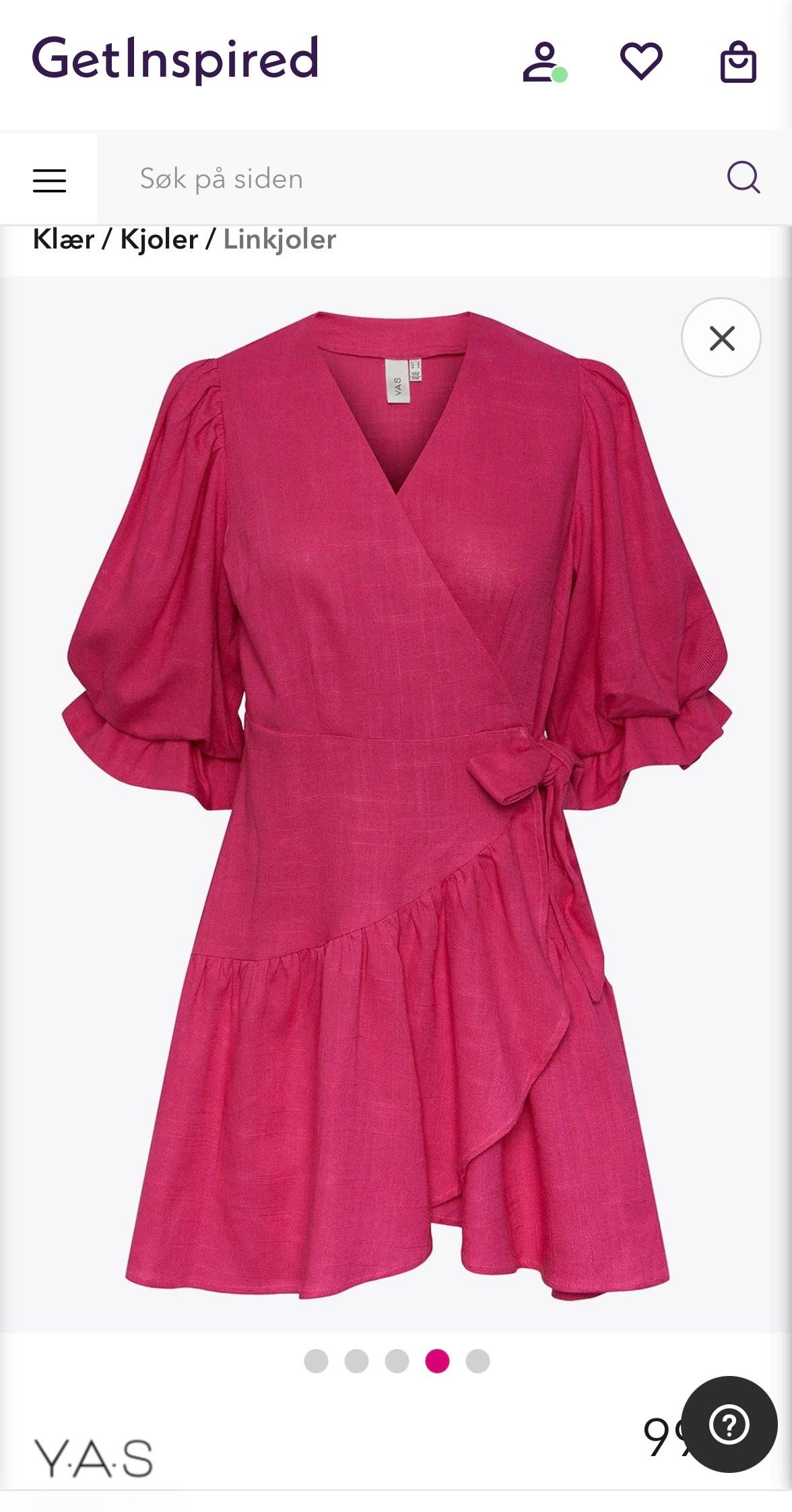 Rosa linkjole fra Get inspired! FINN