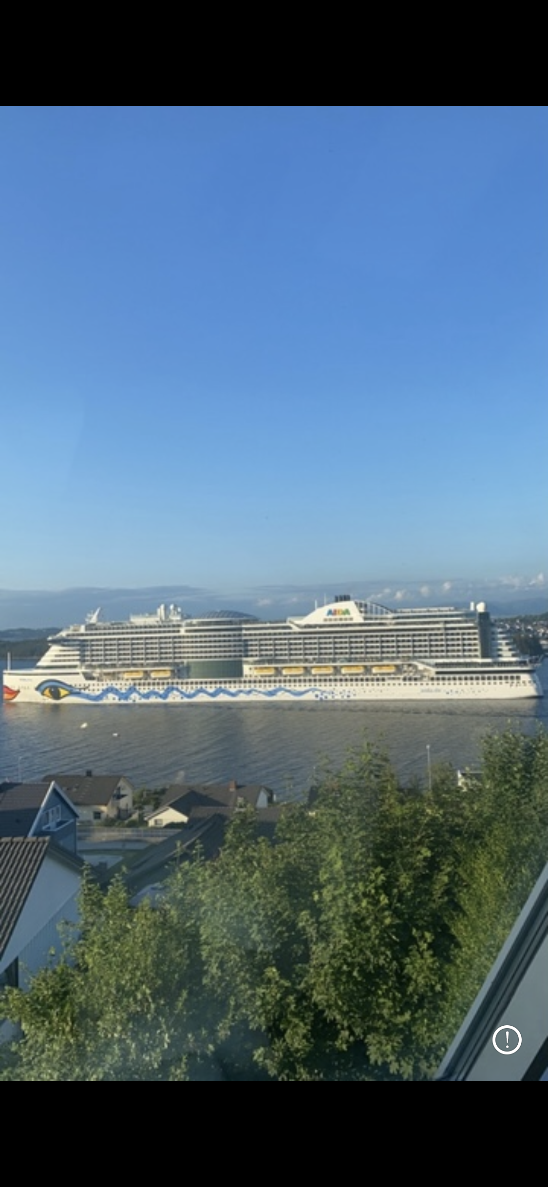 Cruise innseiling mot Sentrum Galleribilde