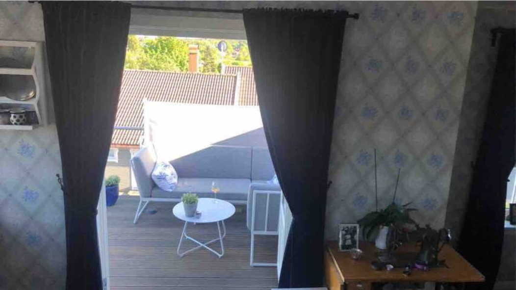 Kjøkken med utgang til balkong Galleribilde