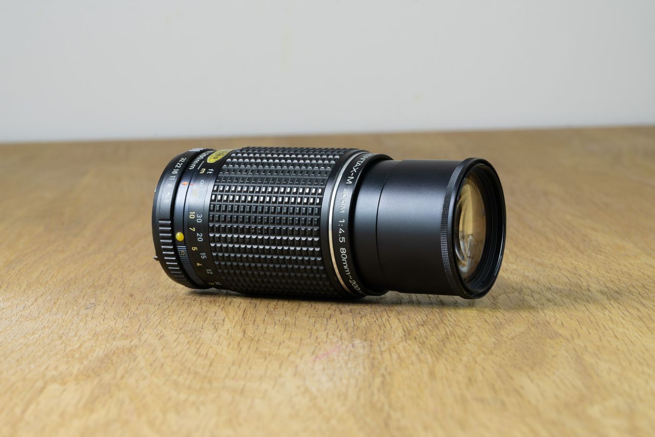 SMC Pentax-M Zoom 1:4.5/80-200mm i topp stand selges | FINN torget