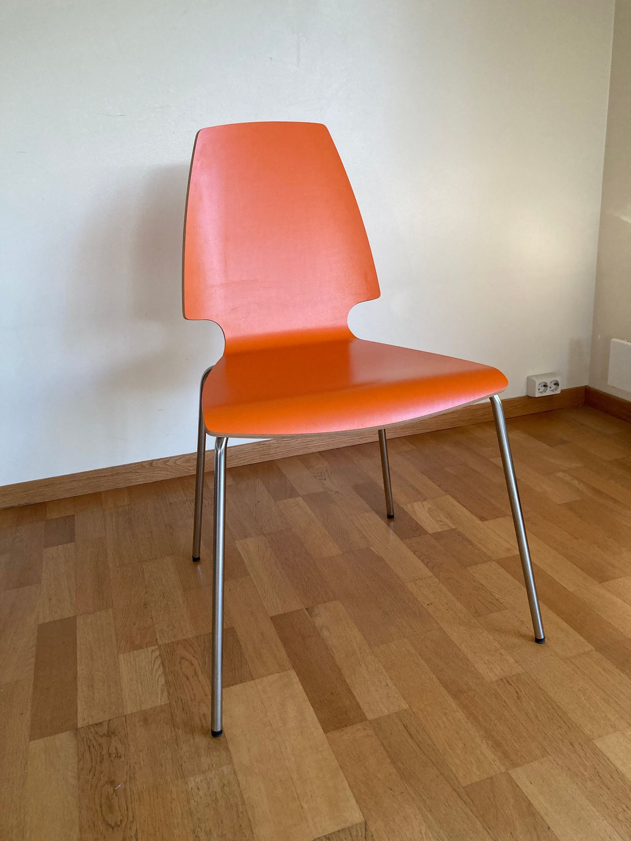 Ikea stol i orange | torget
